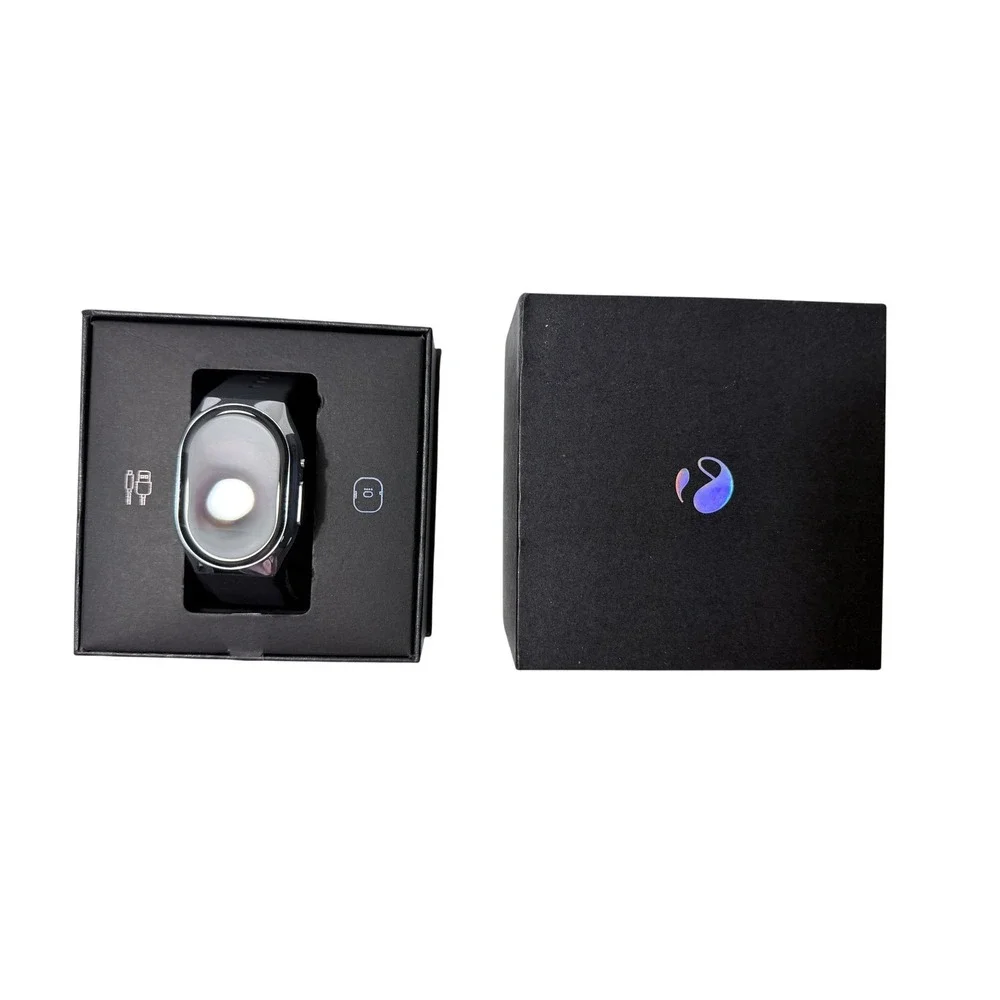 BP Doctor Smart Watch Y001S Black Health Monitor Blood‎ Pressure Wearable
